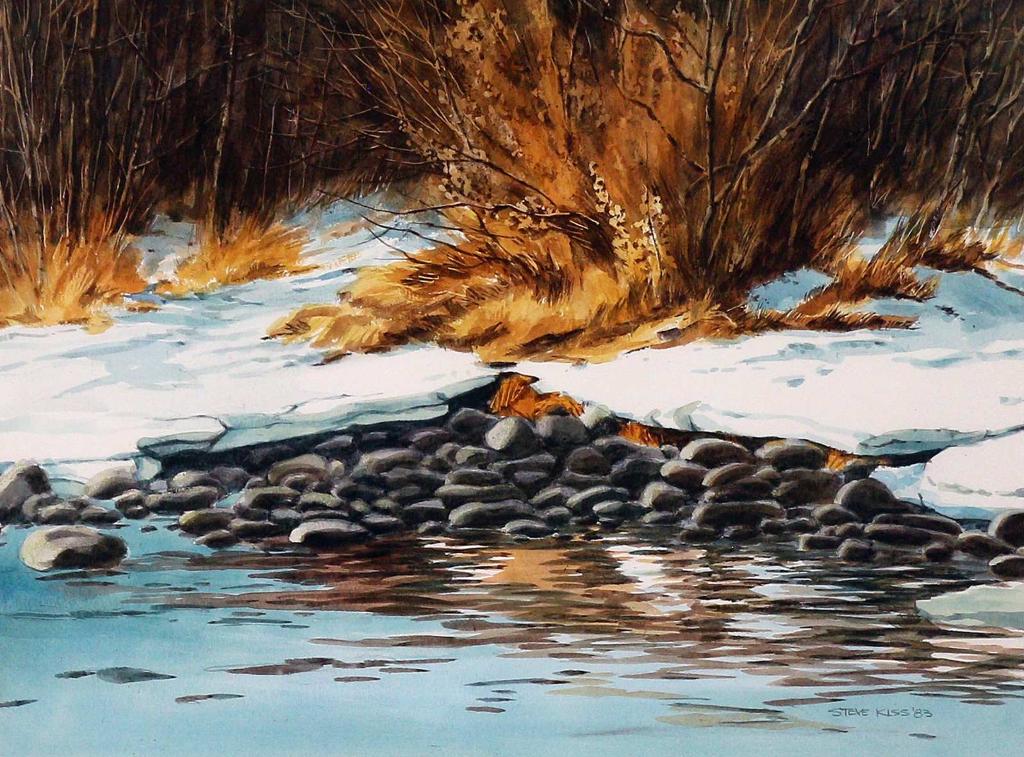 Steve Joseph Kiss (1933) - Ice Shore; 1983