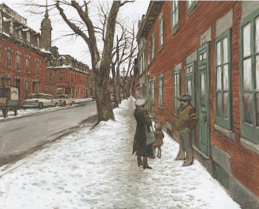 John Geoffrey Caruthers Little (1928-2024) - Rue Beaudry Vers Lafontaine, D'autrefois - Montréal