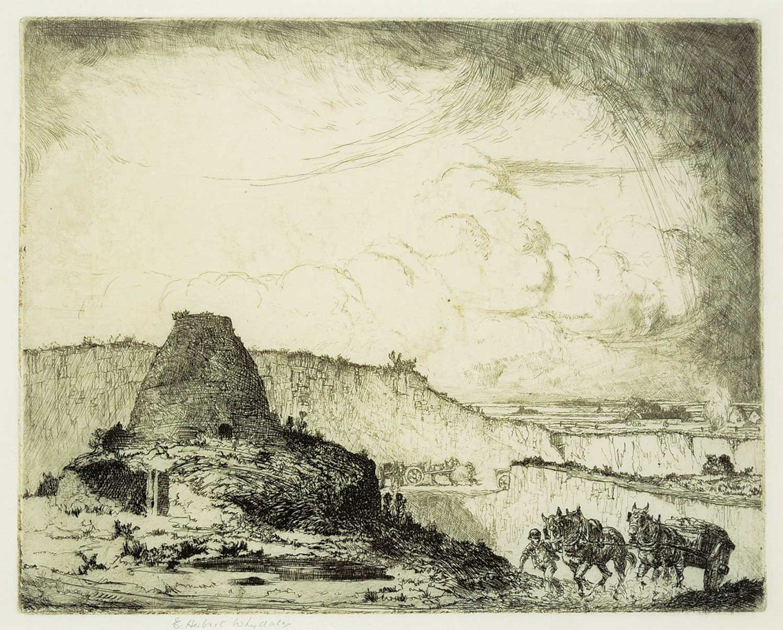 Ernest Herbert Whydale - The Chalk Pit