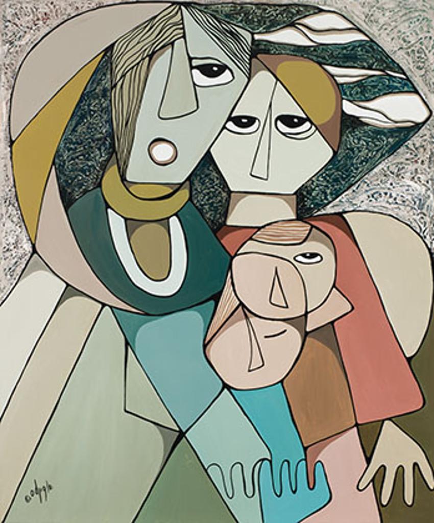 Daphne Odjig (1919-2016) - A Summer Stroll