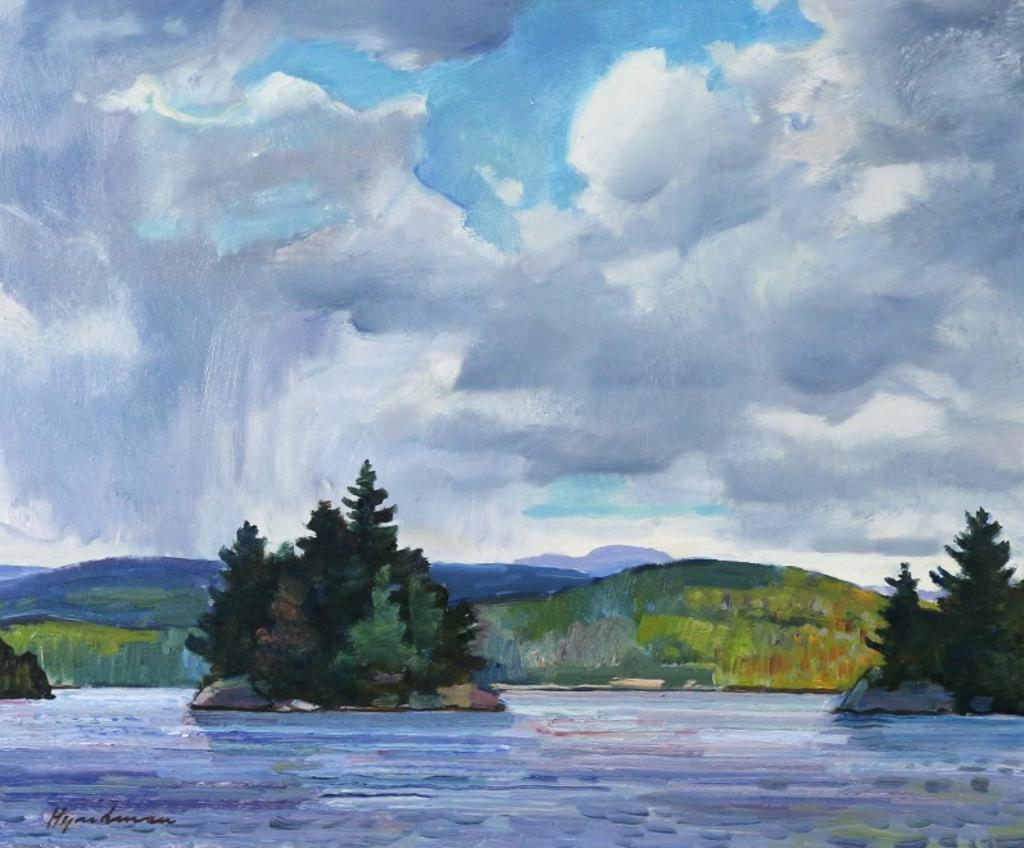 Robert Stewart Hyndman (1915-2009) - Mile Lake P.Q