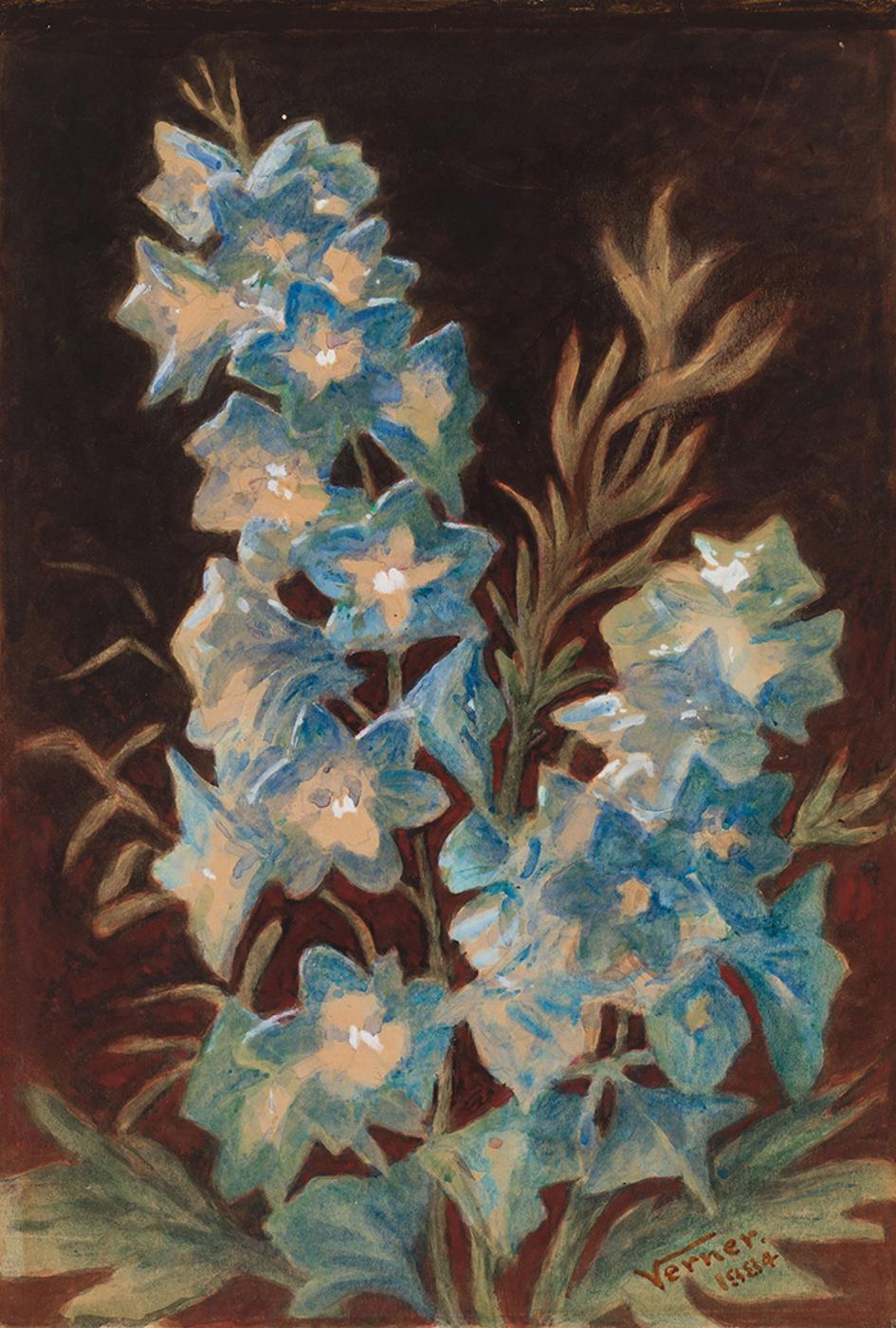 Frederick Arthur Verner (1836-1928) - Larkspur