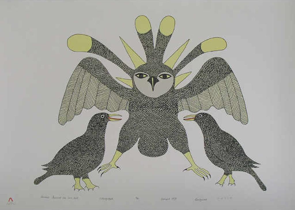 Kenojuak Ashevak (1927-2013) - Untitled
