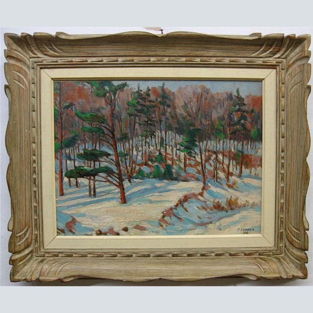 Peter (1900-1994) - Winter Study; The Old Red Mill