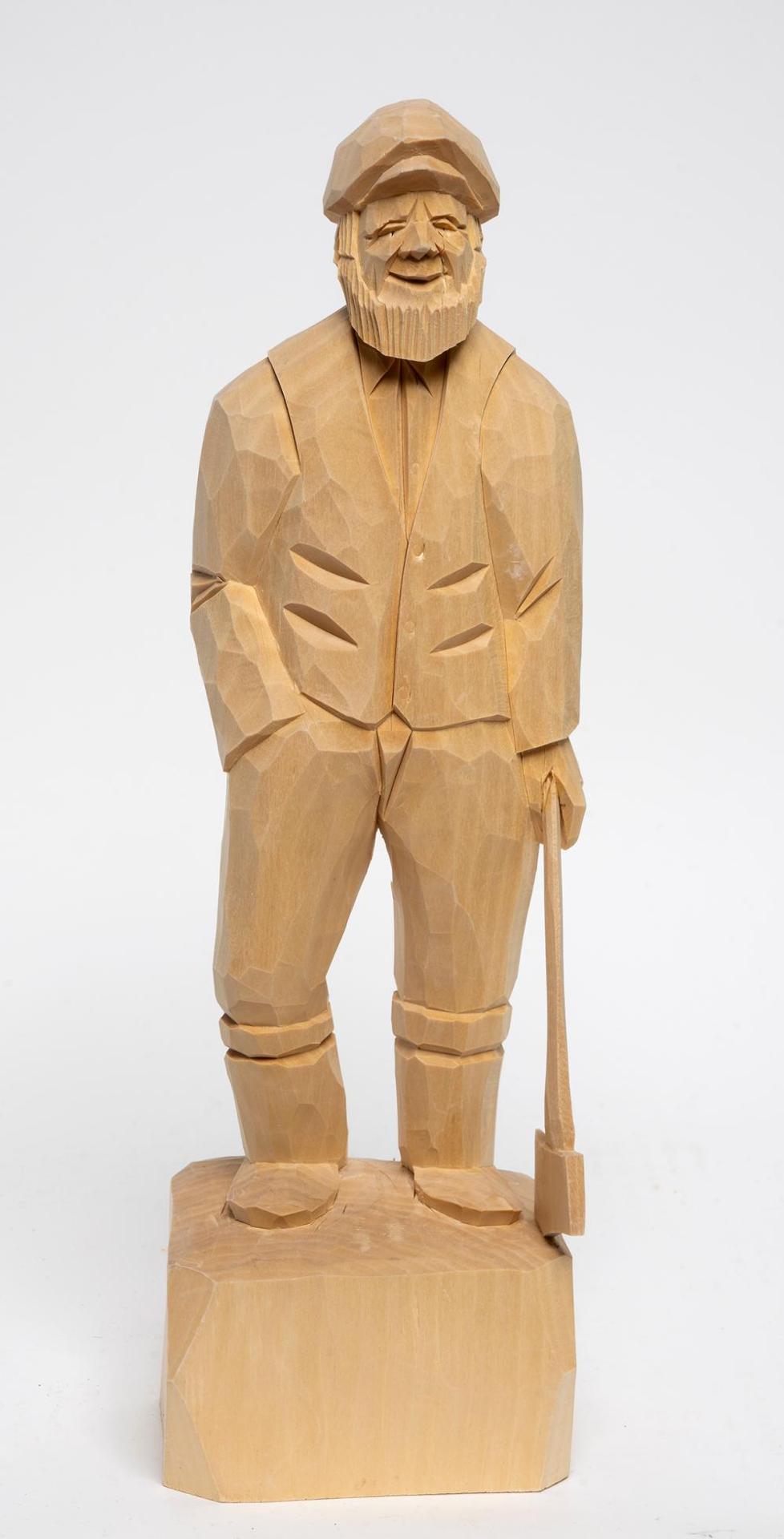 J. L. Daigle - Untitled - Man with Axe
