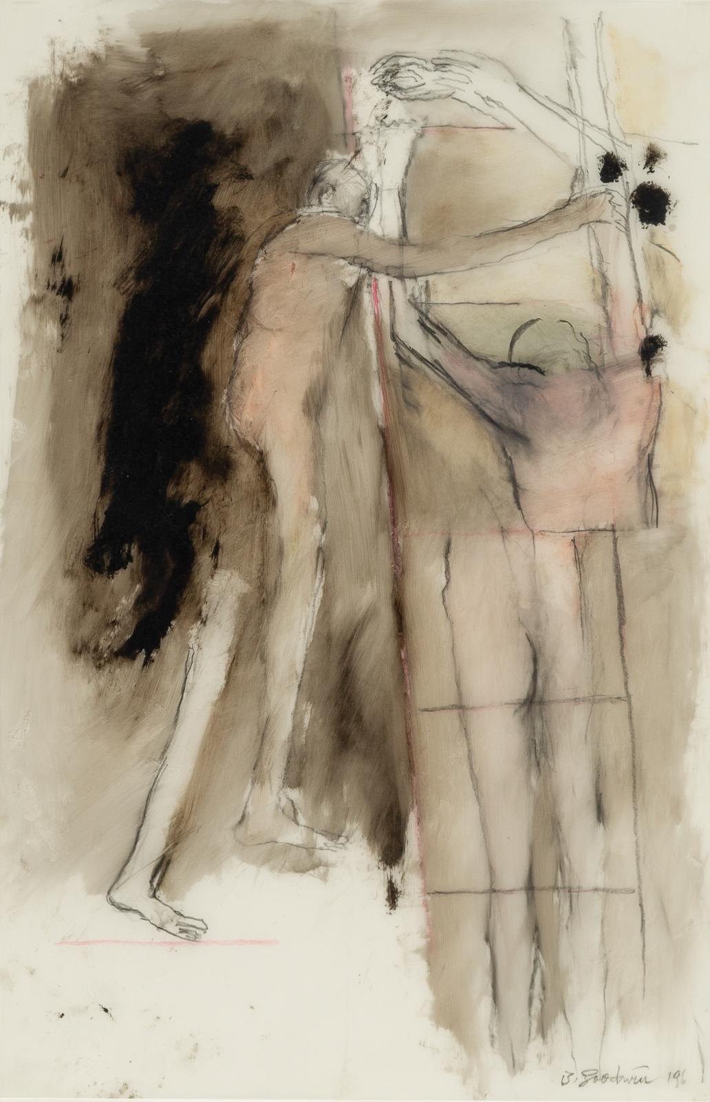 Betty Roodish Goodwin (1923-2008) - Figure/Ladder, 1996