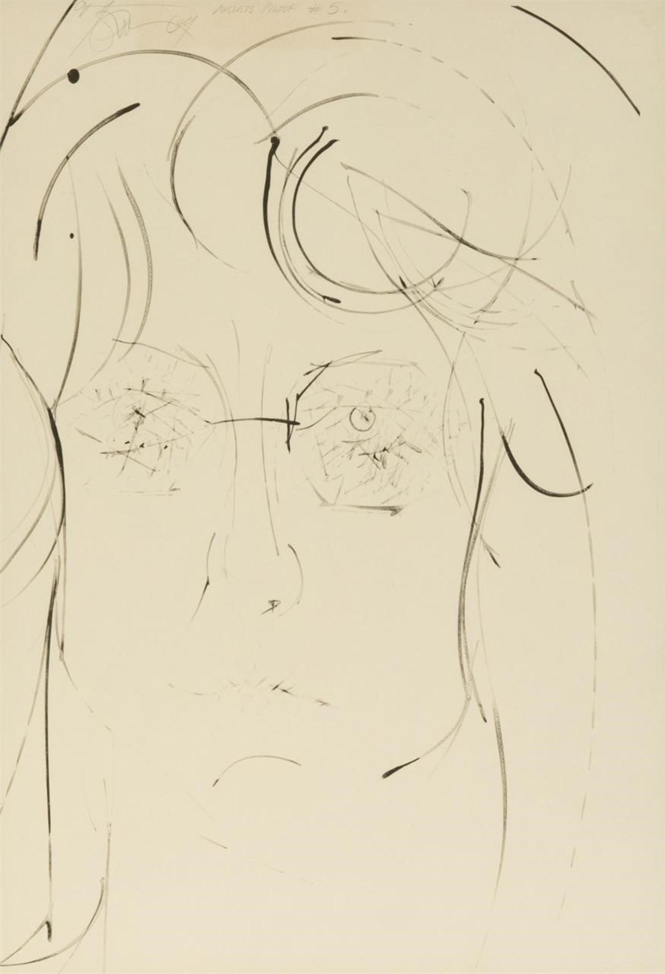 Harold Barling Town (1924-1990) - Grace Slick # 1- Two Eyes (1969)