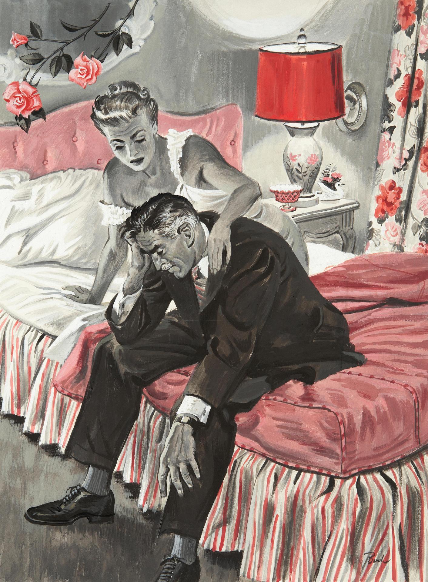 Jack Hamilton Bush (1909-1977) - Untitled (A magazine illustration)