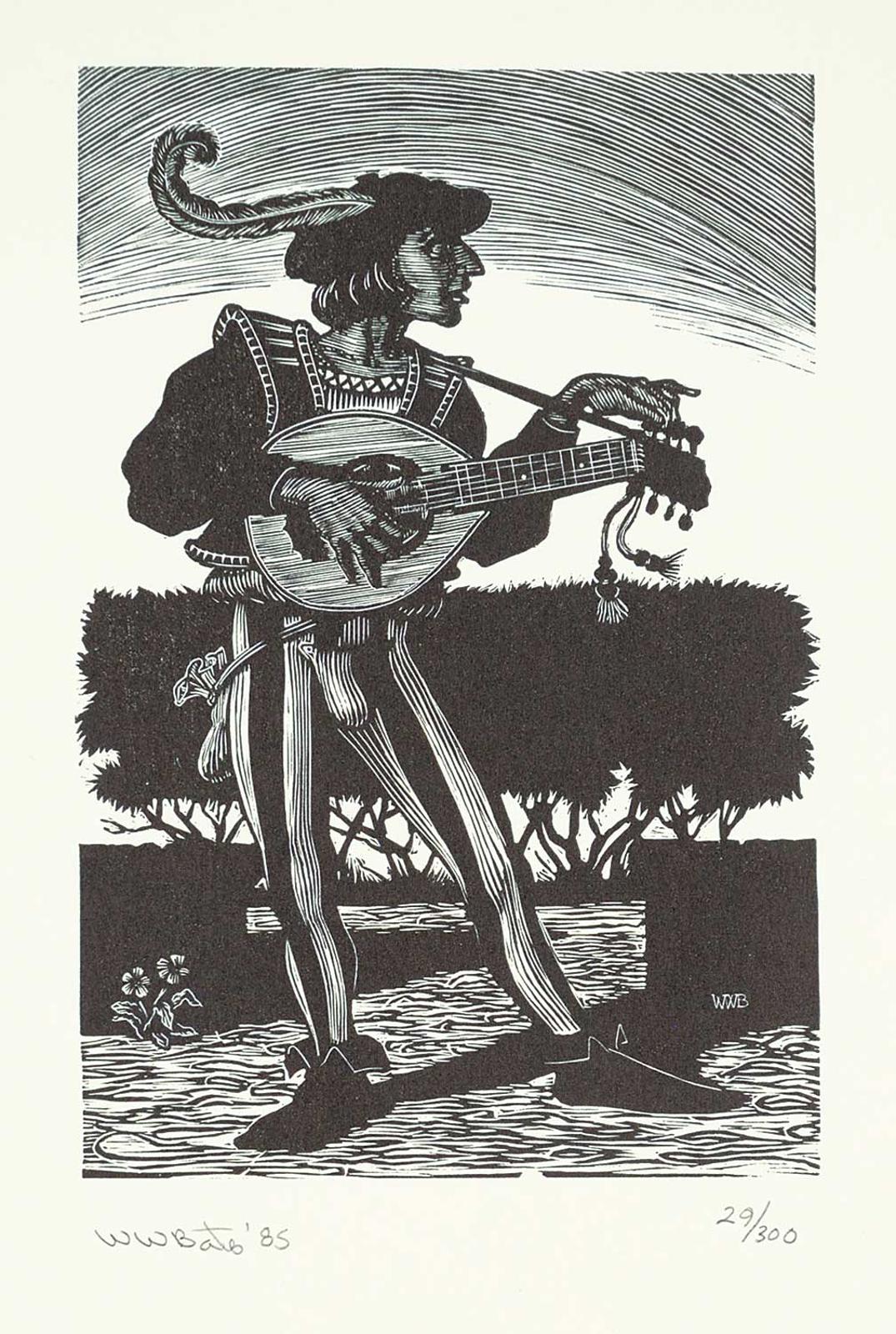 Wesley W. Bates - Untitled - Minstrel #29/300