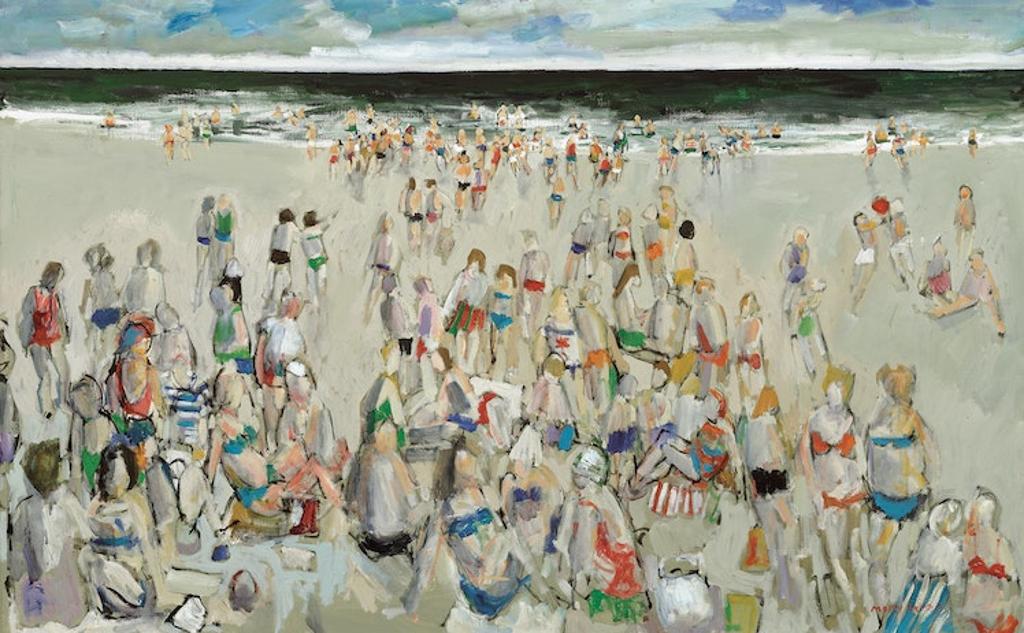 Molly Joan Lamb Bobak (1922-2014) - Beach