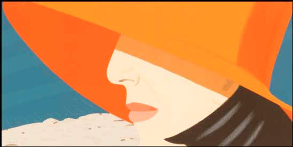 Alex Katz (1927) - Orange Hat