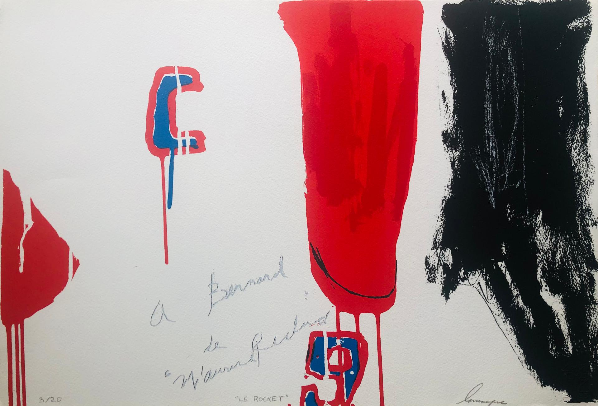 Serge Lemoyne (1941-1998) - Le Rocket, c. 1995