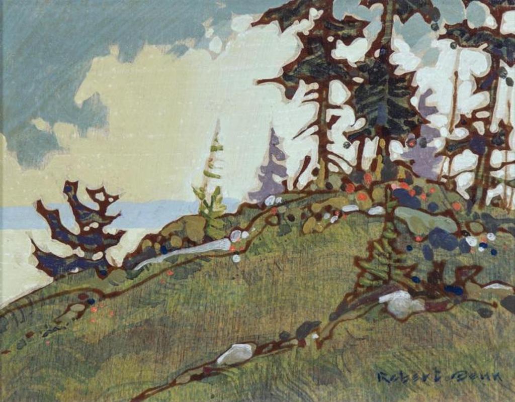 Robert Douglas Genn (1936-2014) - Sombre Hillside