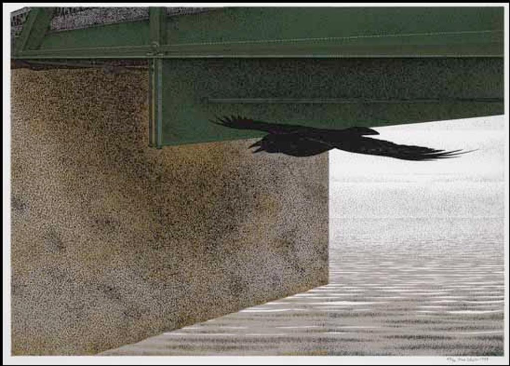 Alexander (Alex) Colville (1920-2013) - Bridge and Raven