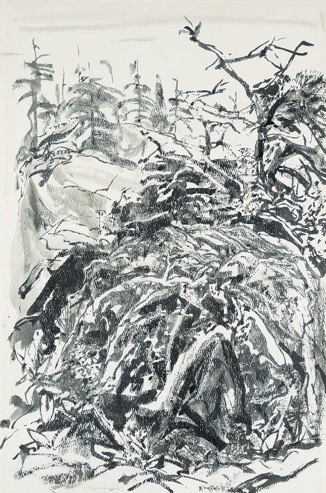 Arthur Lismer (1885-1969) - Georgian Bay Study