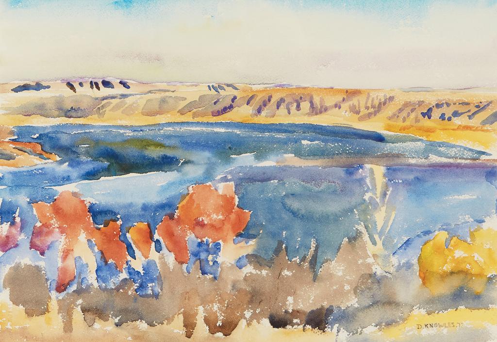 Dorothy Elsie Knowles (1927-2001) - Blue River