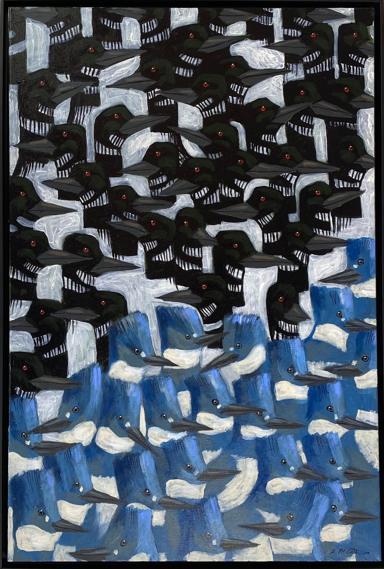 André Philippe Côté - Jour bleu, 2021