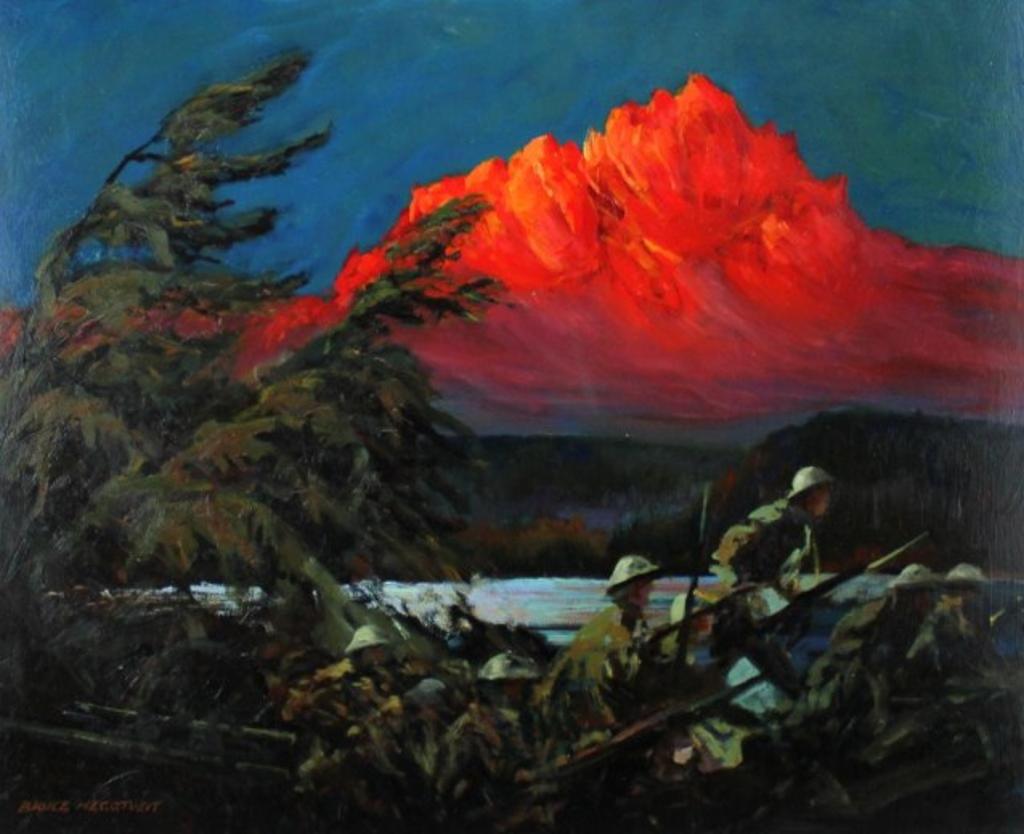 Bruce Allen Heggtveit (1917-2002) - Commemorating of Holland, WWII