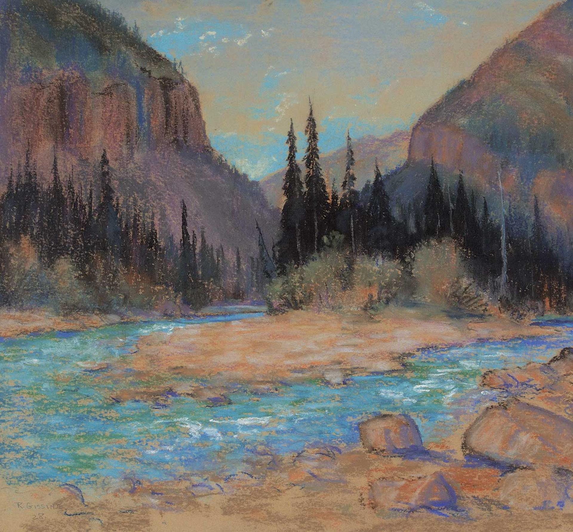 Roland Gissing (1895-1967) - Untitled - Mountain Stream
