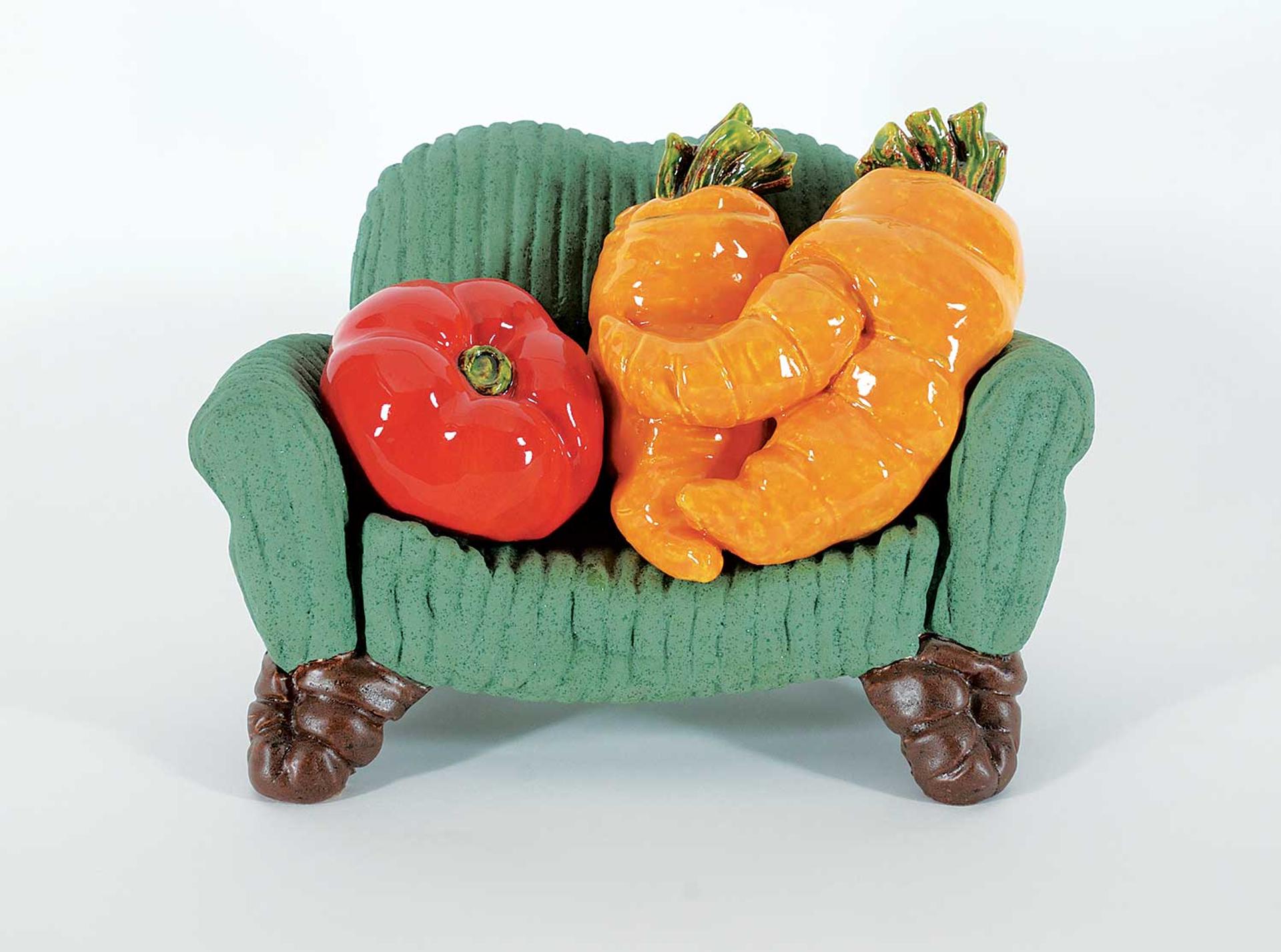Victor Cicansky (1935) - Untitled - Cuddling Carrots with Tom