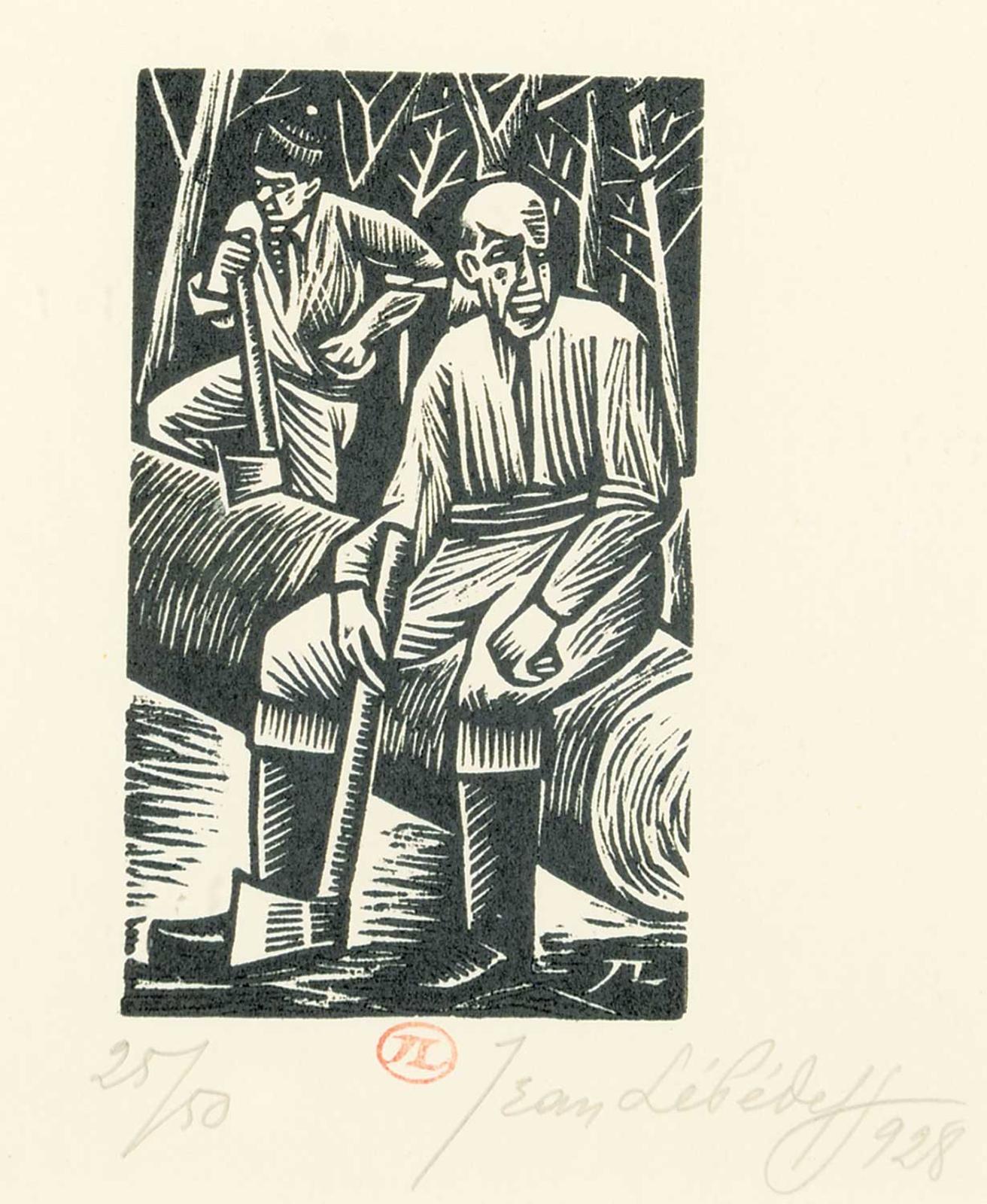Jean Lebedeff - Untitled - Break Time #25/50