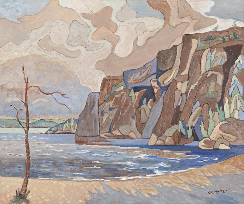 Sidney Charles Mooney (1927-1992) - Lakeside Cliff