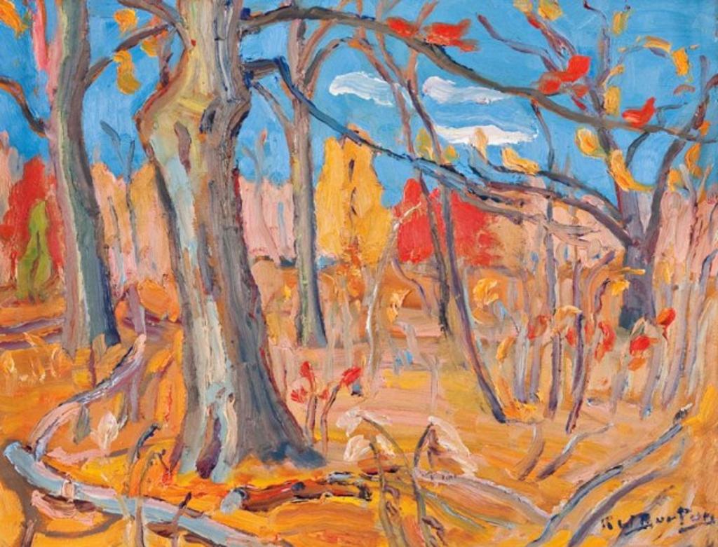 Ralph Wallace Burton (1905-1983) - Maple Sugar Bush, North Gower