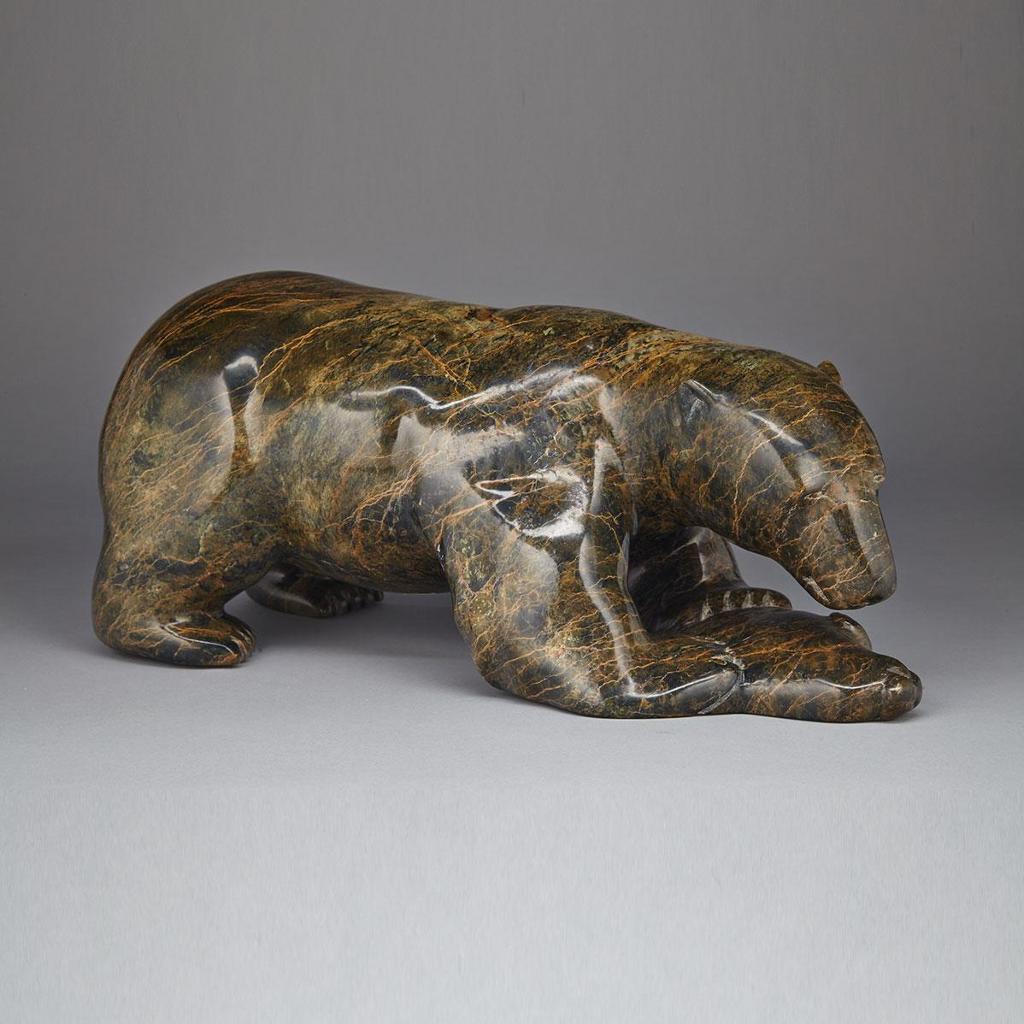 Ohito Ashoona (1952) - Bear And Seal