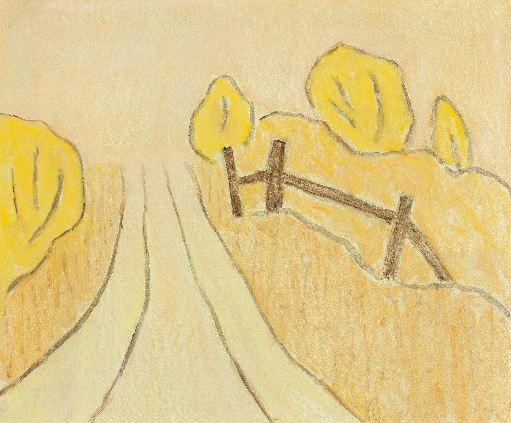 Barker Fairley (1887-1986) - Yellow Trees