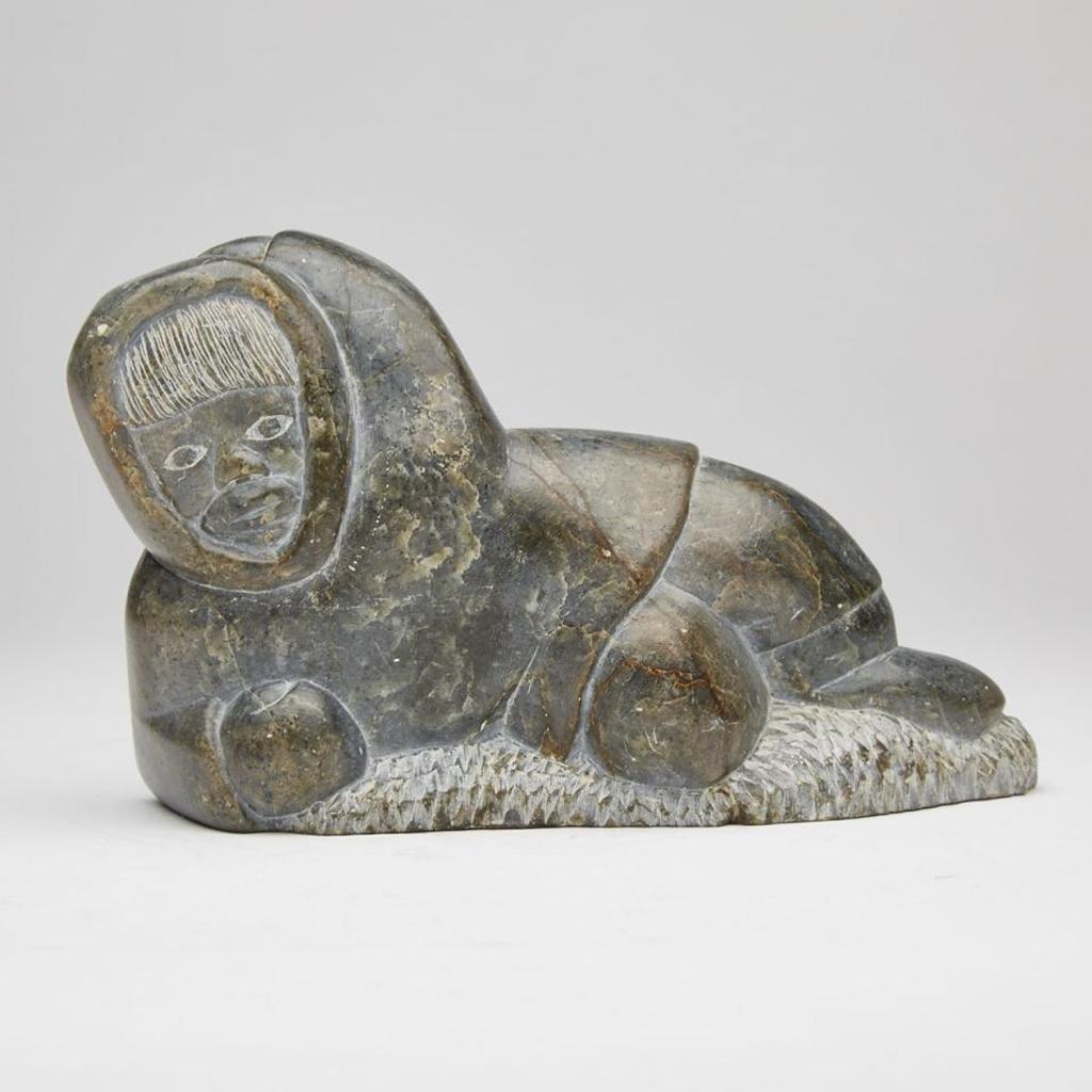 Pauloosie Kasadluak (1938) - Reclined Inuk