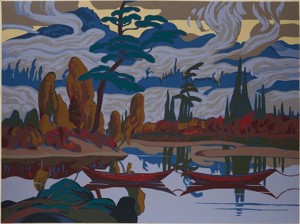James Edward Hervey (J.E.H.) MacDonald (1873-1932) - Mist Fantasy