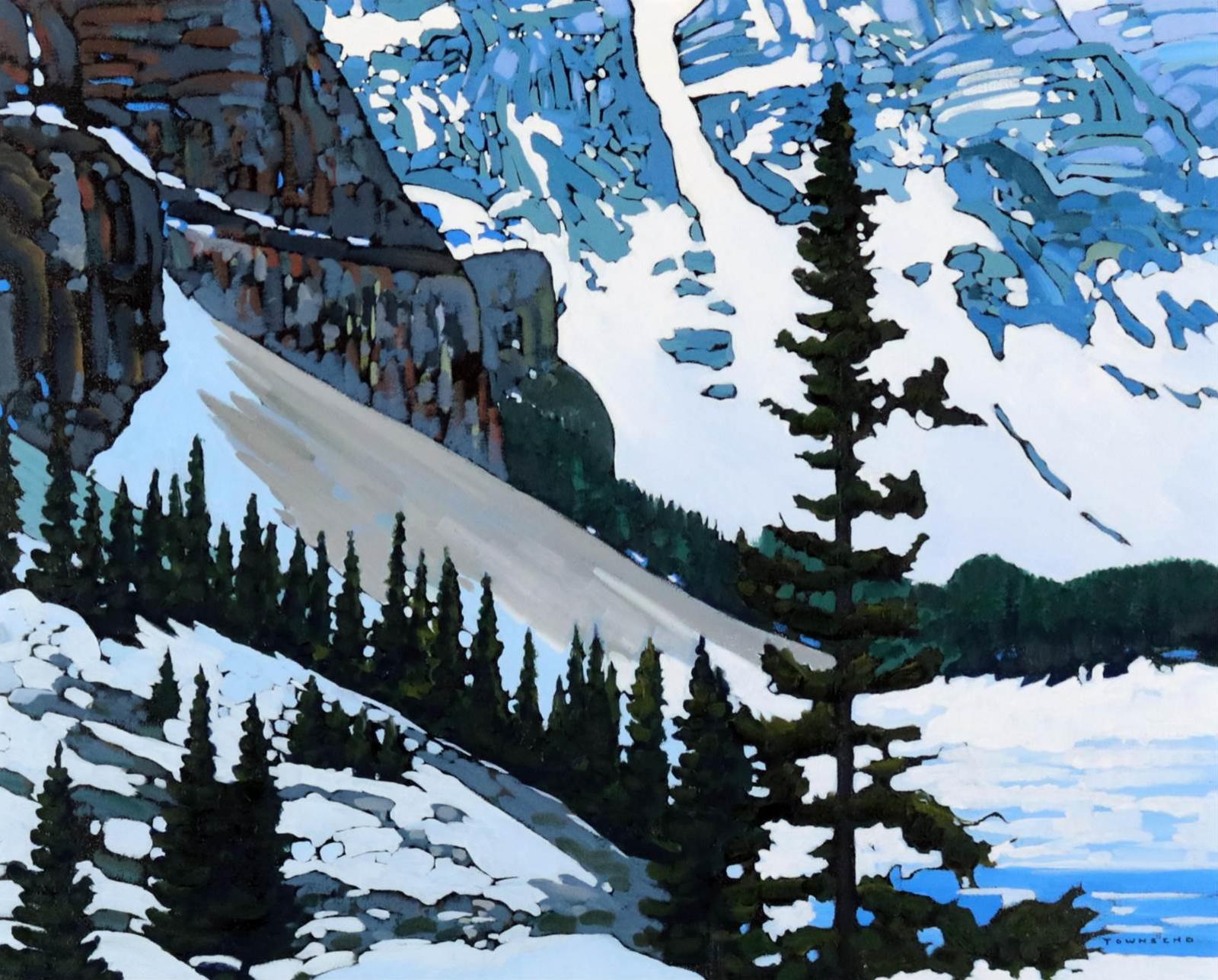 Harold William (Bill) Townsend (1940) - Moraine Lake, Late Thaw