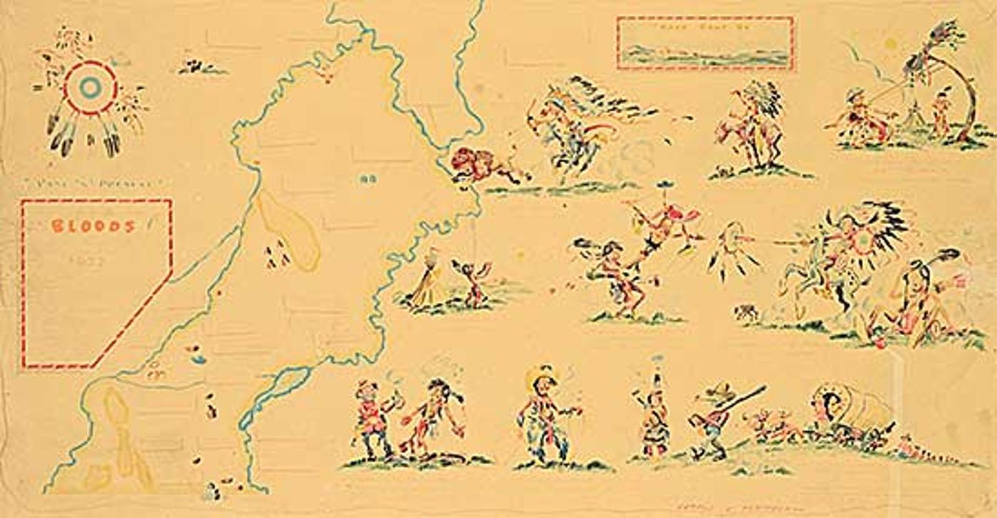 Gerald T. Tailfeathers (1925-1975) - Days Gone By