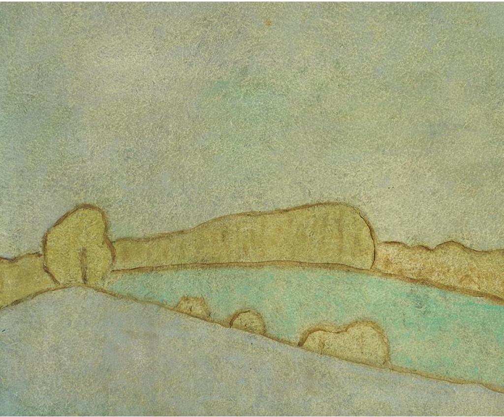 Barker Fairley (1887-1986) - Blue Angle Of Oatfield