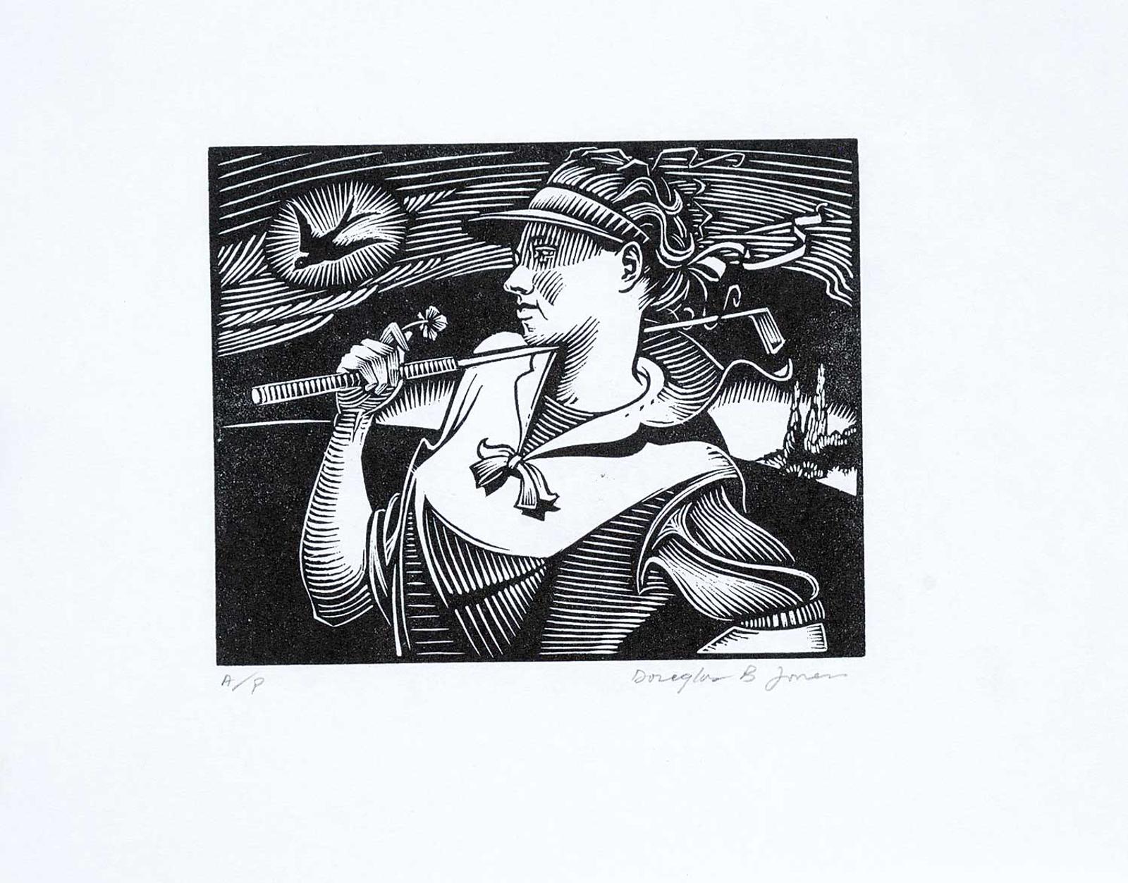 Douglas B. Jones - Untitled - Lady Golfer  #A/P