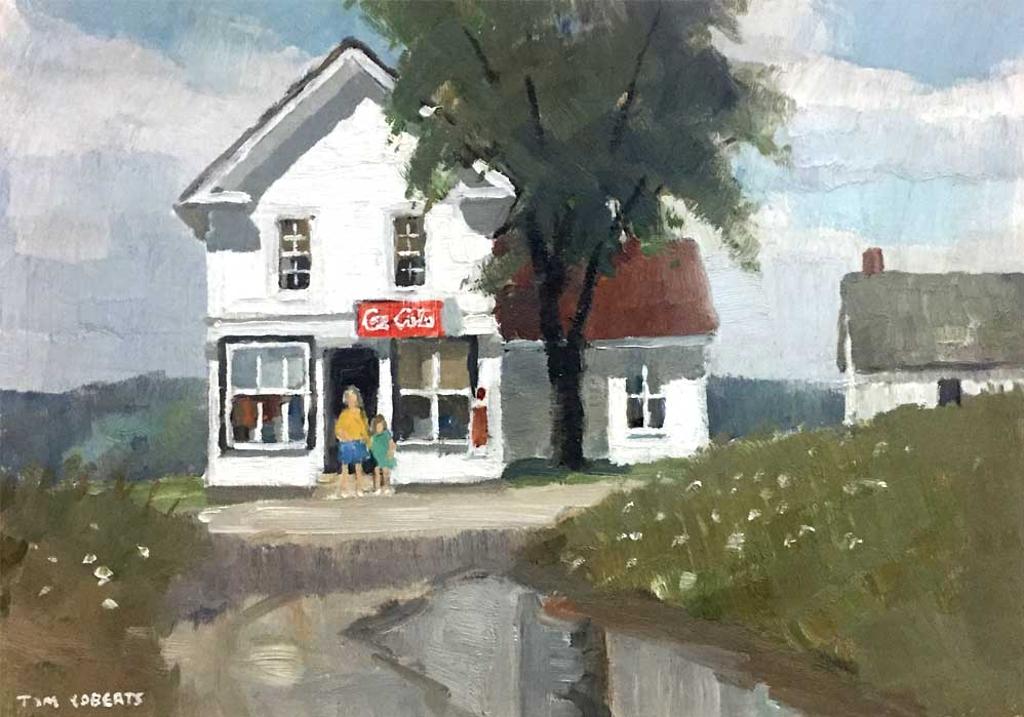 Thomas Keith (Tom) Roberts (1909-1998) - Store at Hebron