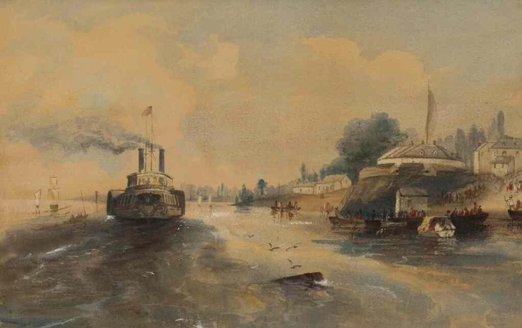 John Richard Coke Smyth (1808-1882) - Entrance to Toronto