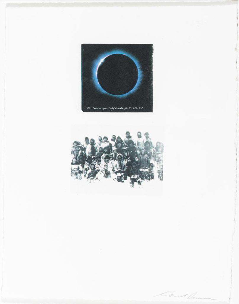 Carl Beam (1943-2005) - Solar Eclipse