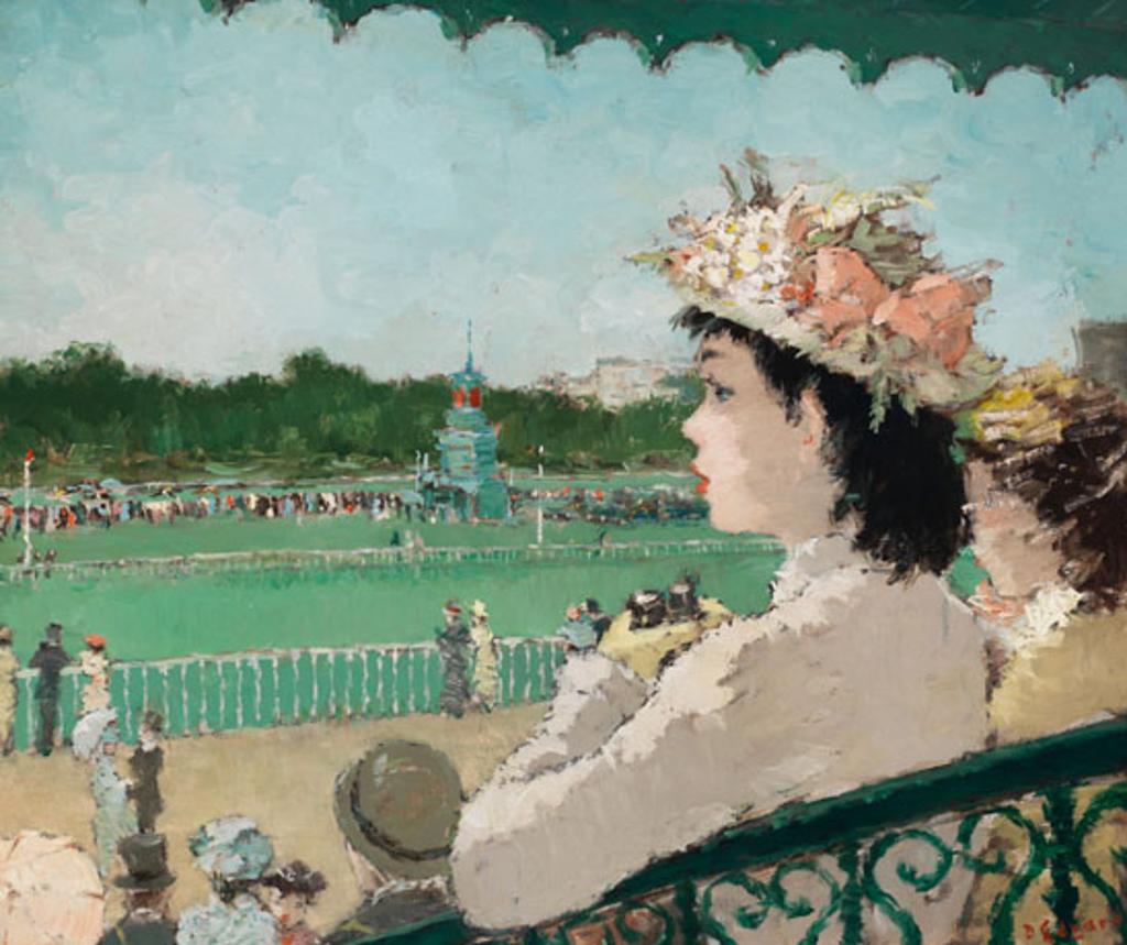 Dietz Edzard (1893-1963) - At the Races
