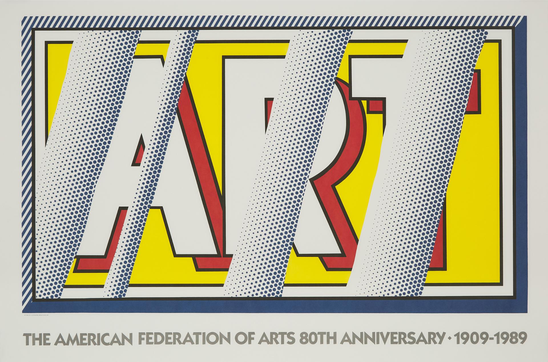 Roy Lichtenstein (1923-1997) - Art, Ca. 1989