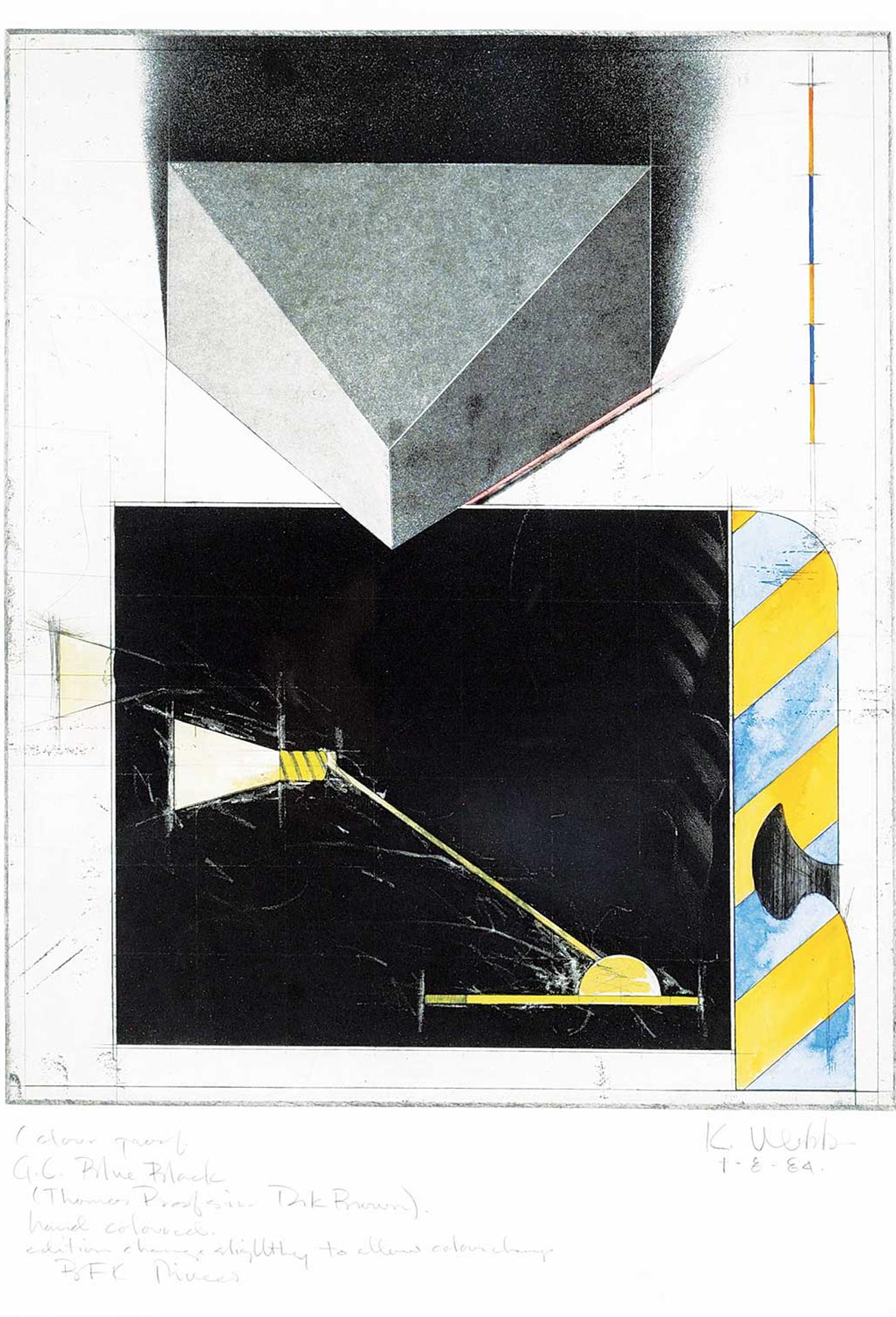 Kenneth A. Webb (1950) - Untitled - Colour Proof
