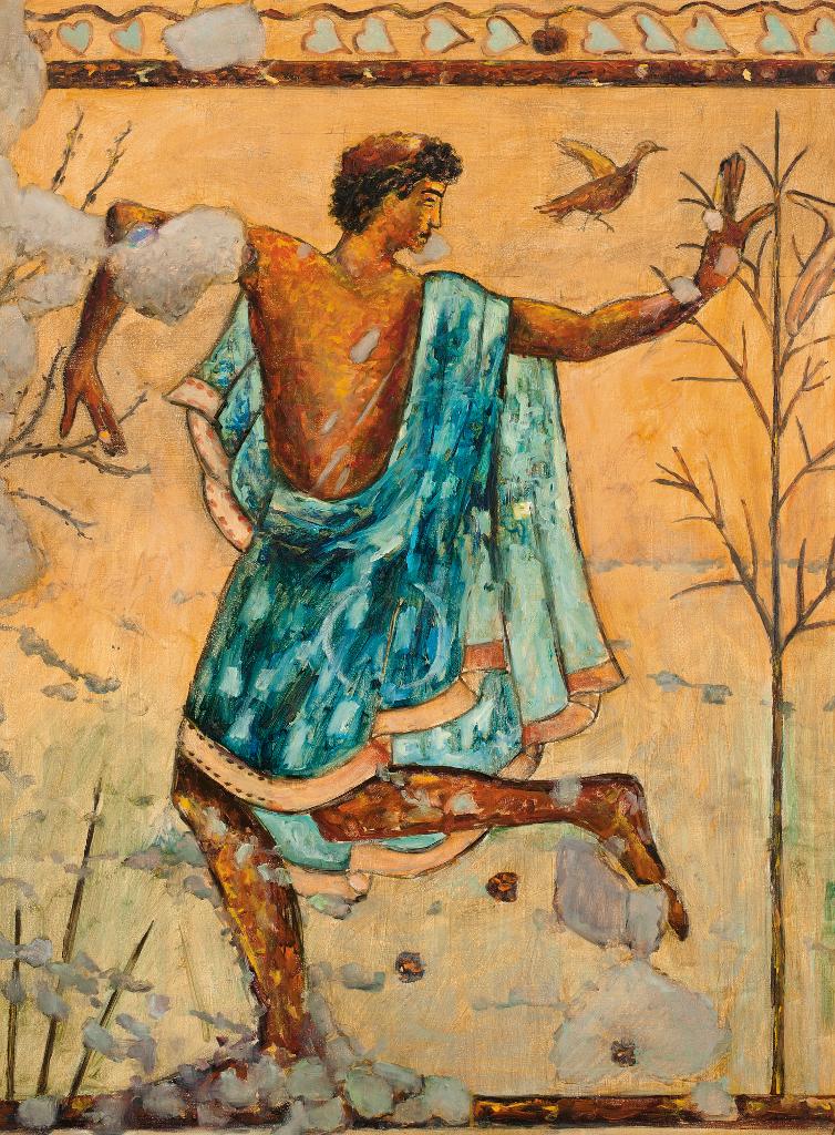 David Charles Bierk (1944-2002) - A Eulogy To Art & Life, Etruscan Dancer