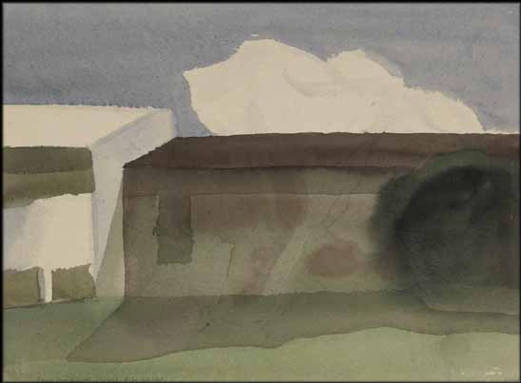 Toni (Norman) Onley (1928-2004) - Farm Buildings, Fiesole