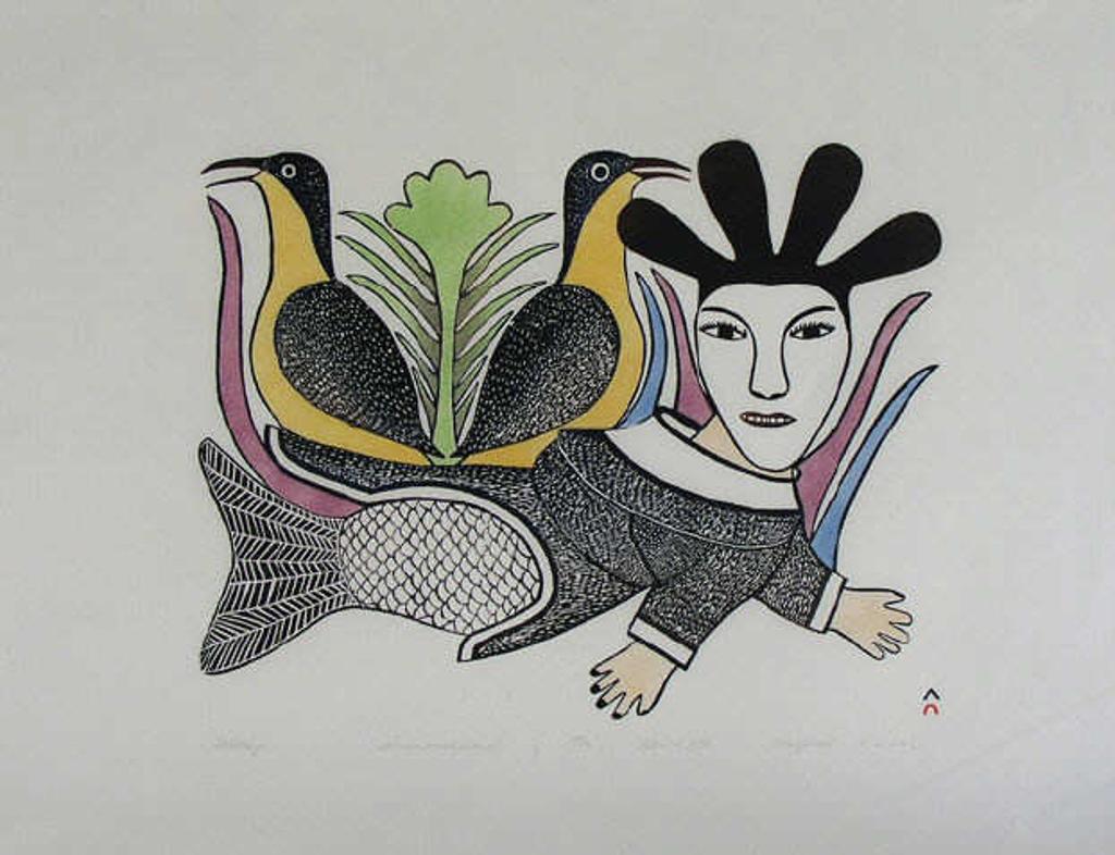 Kenojuak Ashevak (1927-2013) - Untitled