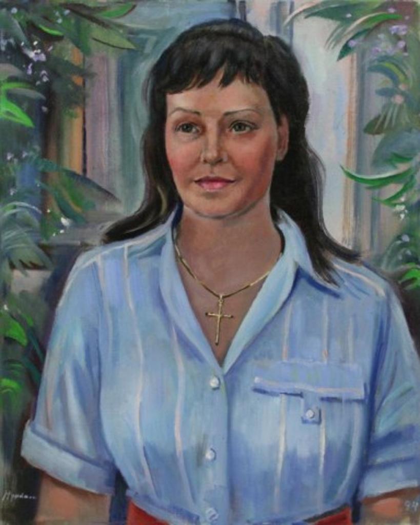 Robert Stewart Hyndman (1915-2009) - Portrait of a Young Woman