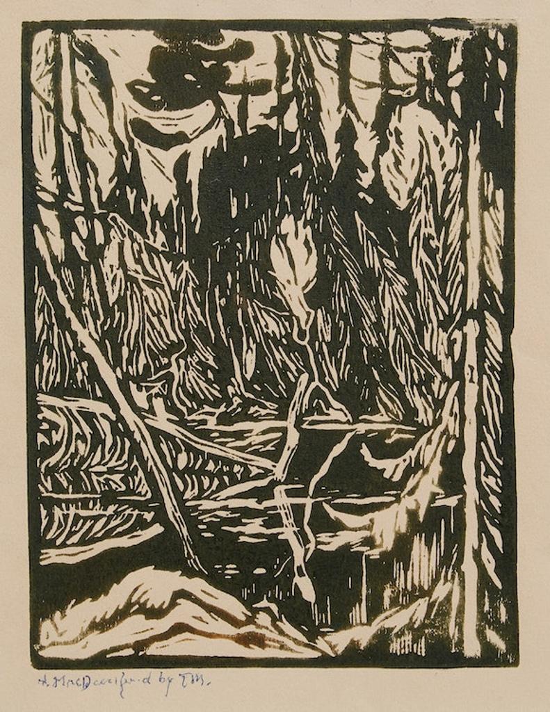 James Edward Hervey (J.E.H.) MacDonald (1873-1932) - Beaver Pond