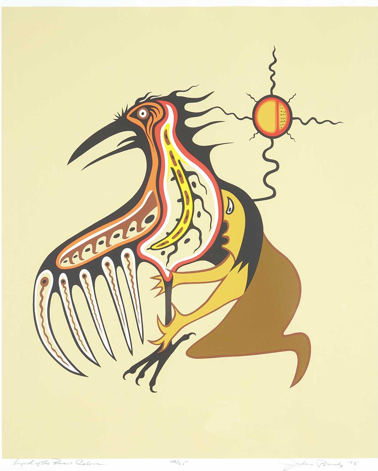 Jackson Beardy (1944-1984) - Legend of the Raven's Colour #49/85