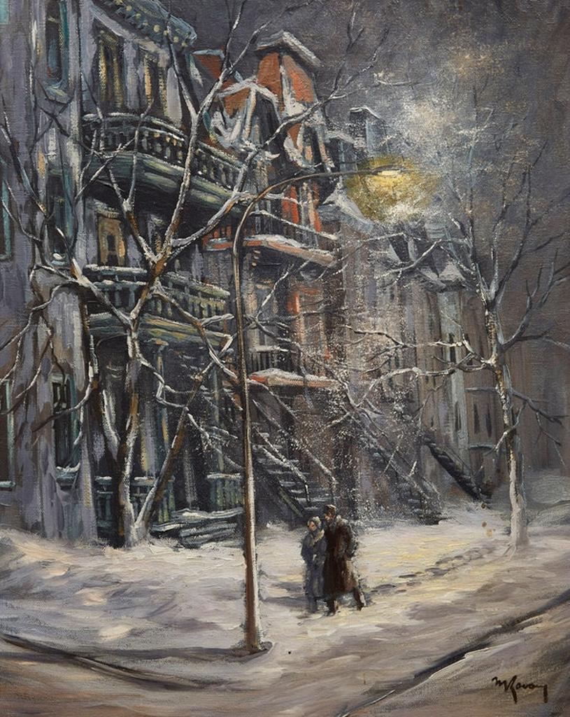Marcel Ravary (1940) - Evening Stroll