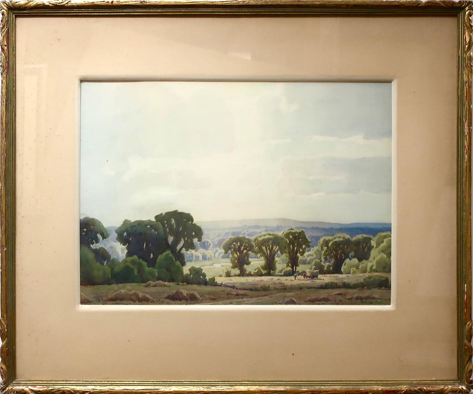 Frederick Henry Brigden (1871-1956) - Untitled (Haymakers At Newtonbrook)
