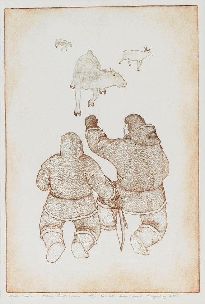 Andrew Qappik Karpik (1964) - Magic Caribou